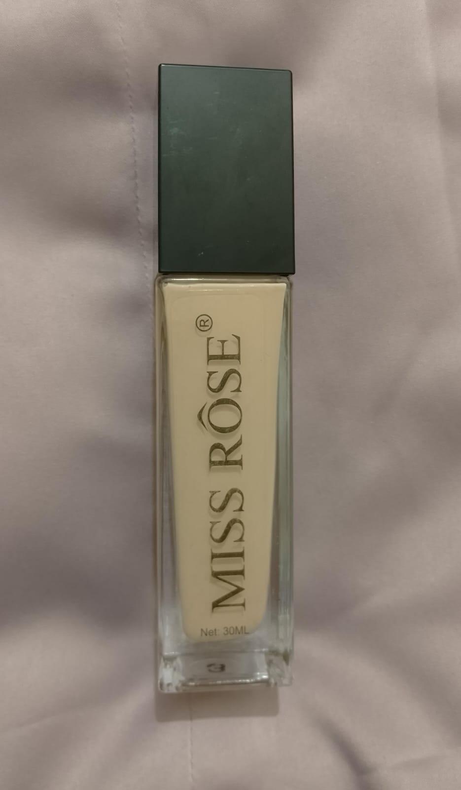 Miss Rose High Coverage Matte Foundation 35ml Beige Ivory