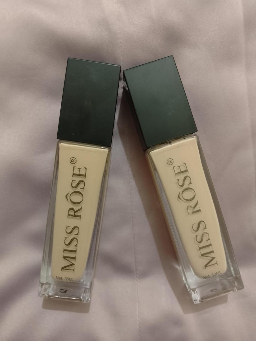 Miss Rose High Coverage Matte Foundation 35ml Beige Ivory