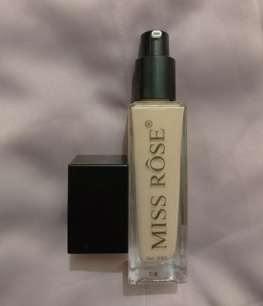 Miss Rose High Coverage Matte Foundation 35ml Beige Ivory
