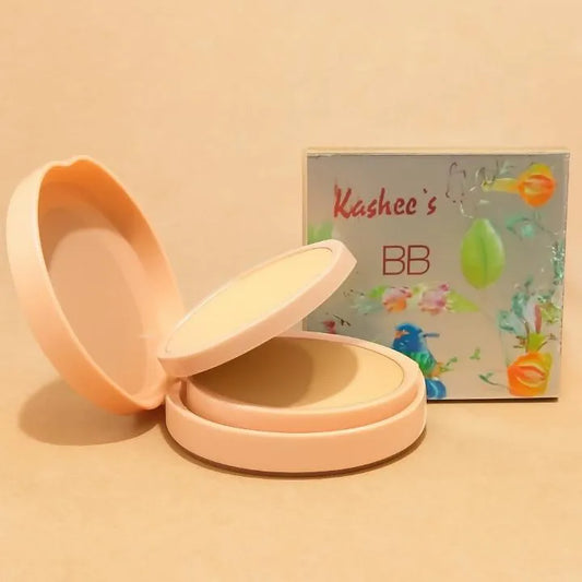 Kashees 2 In 1 Matte Poreless Face Powder Natural Shade