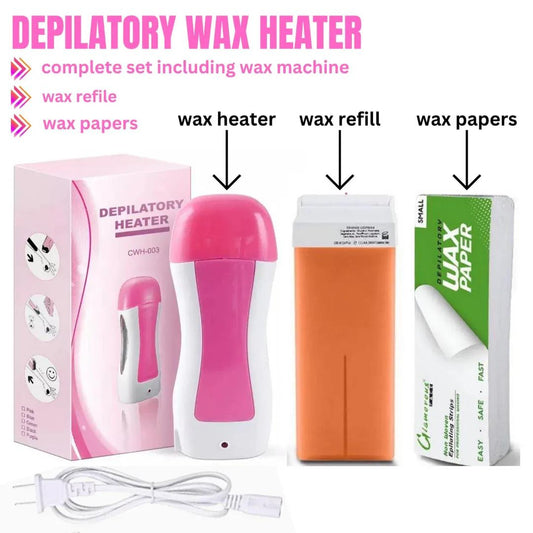 Wax Heater Kit for Smooth Skin at Home