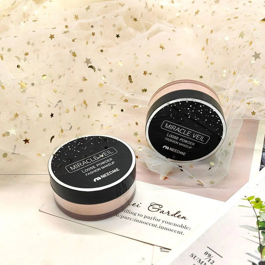 High Coverage Loose Powder Black Matte Finish 100g
