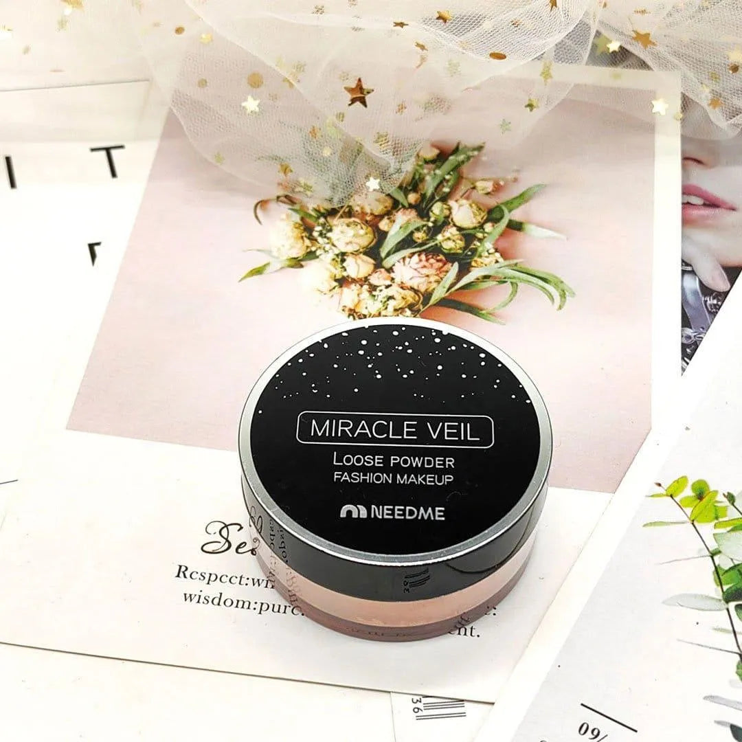 High Coverage Loose Powder Black Matte Finish 100g