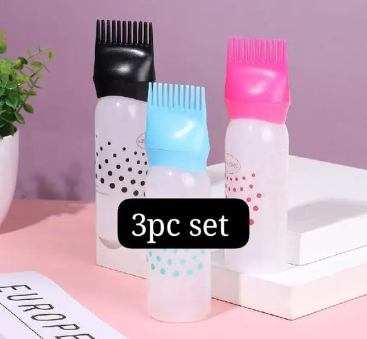 3pc Set of Plastic Hair Trimmer Blades for Girls