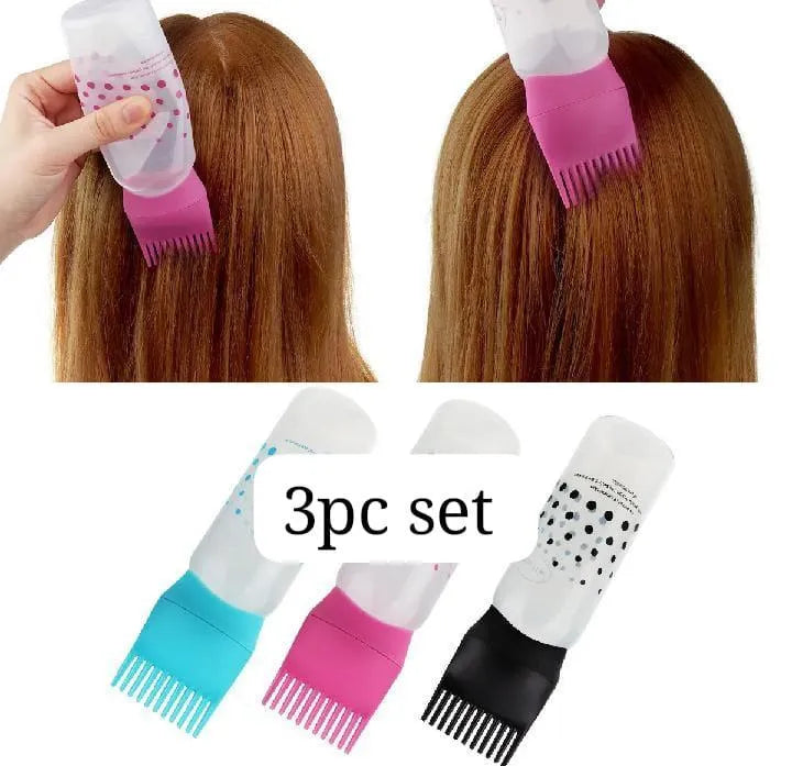 3pc Set of Plastic Hair Trimmer Blades for Girls