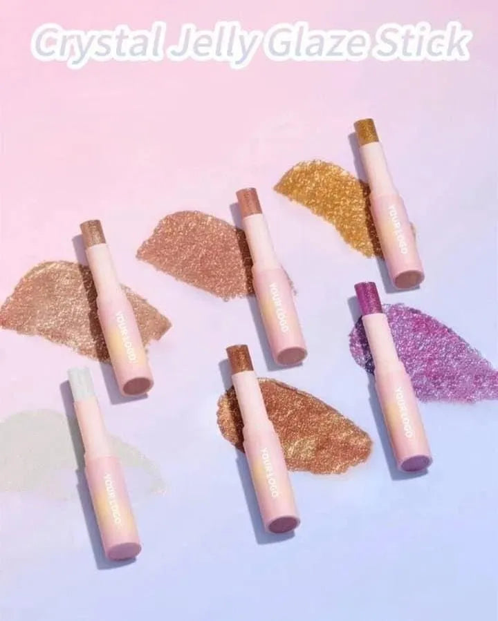 Multipurpose Glitter Highlighter Stick for Eyes & Lips