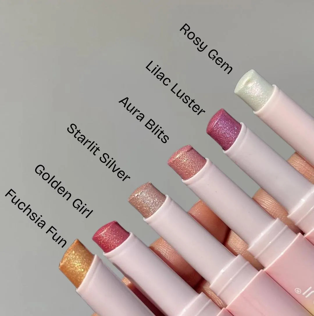 Multipurpose Glitter Highlighter Stick for Eyes & Lips